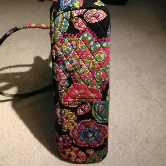 Vera Bradley Colorful Paisley Floral Design Purse - Picture 7 of 8